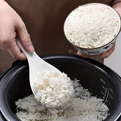 2 Pcs Non stick Rice Spoon Vertical High Temperature Resistant Kitchen Gadgets