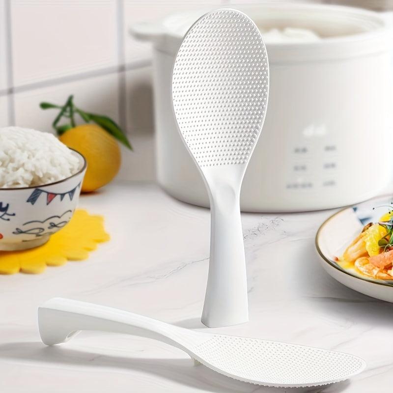 2 Pcs Non stick Rice Spoon Vertical High Temperature Resistant Kitchen Gadgets
