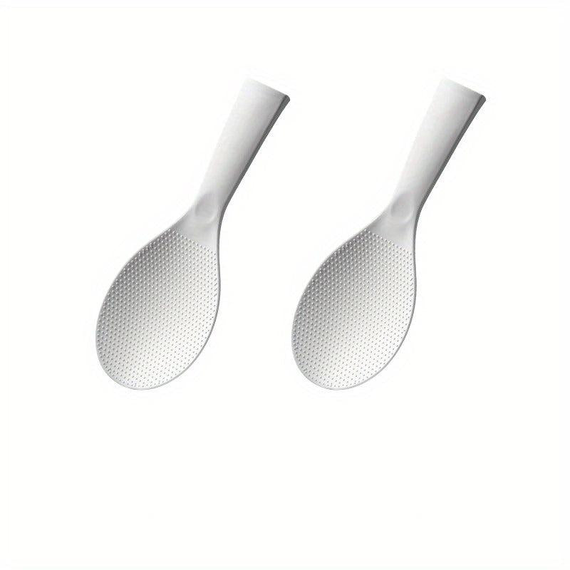 2 Pcs Non stick Rice Spoon Vertical High Temperature Resistant Kitchen Gadgets