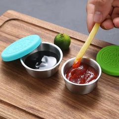 6pcs Silicone Can Lids Pet Food Can Salad Dressing Replacement Cover