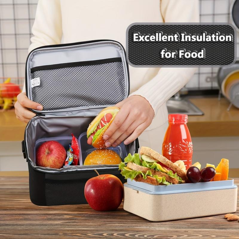 Insulated Lunch Bag for Men and Women Reusable Cooler Box