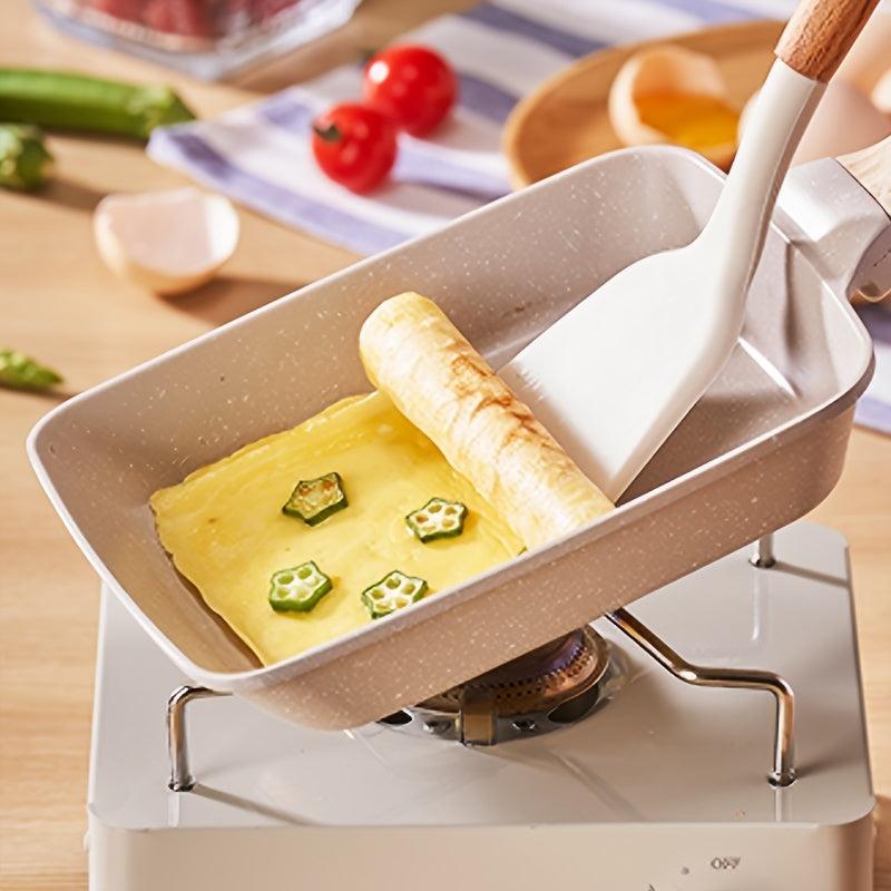 Japanese Omelette Pan 20 57cmx15 Aluminum Alloy Nonstick Tamagoyaki Egg Pan