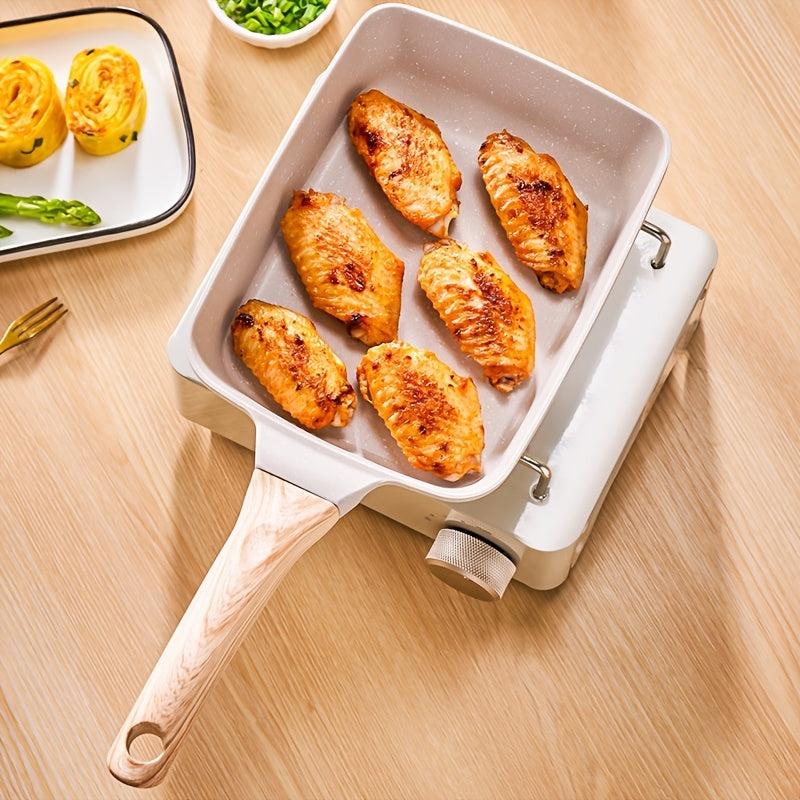 Japanese Omelette Pan 20 57cmx15 Aluminum Alloy Nonstick Tamagoyaki Egg Pan