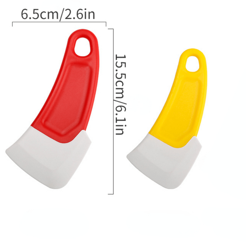 3pcs Soft Scraper Pot Bottom Cleaning Scraper Washing Pans And Dishes