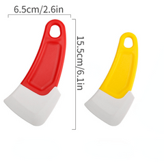 3pcs Soft Scraper Pot Bottom Cleaning Scraper Washing Pans And Dishes