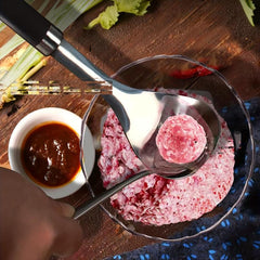 Stainless Steel Meat Baller Spoon Non Stick Long Handle DIY Kitchen Cooking