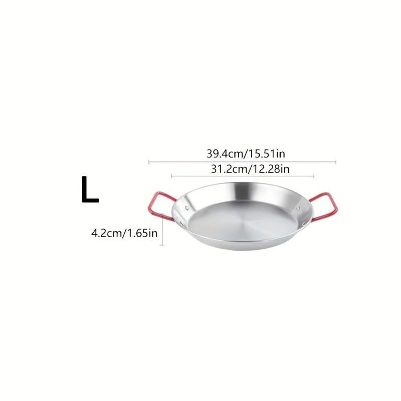 Stainless Steel Seafood Pan for Camping and Outdoor Cooking