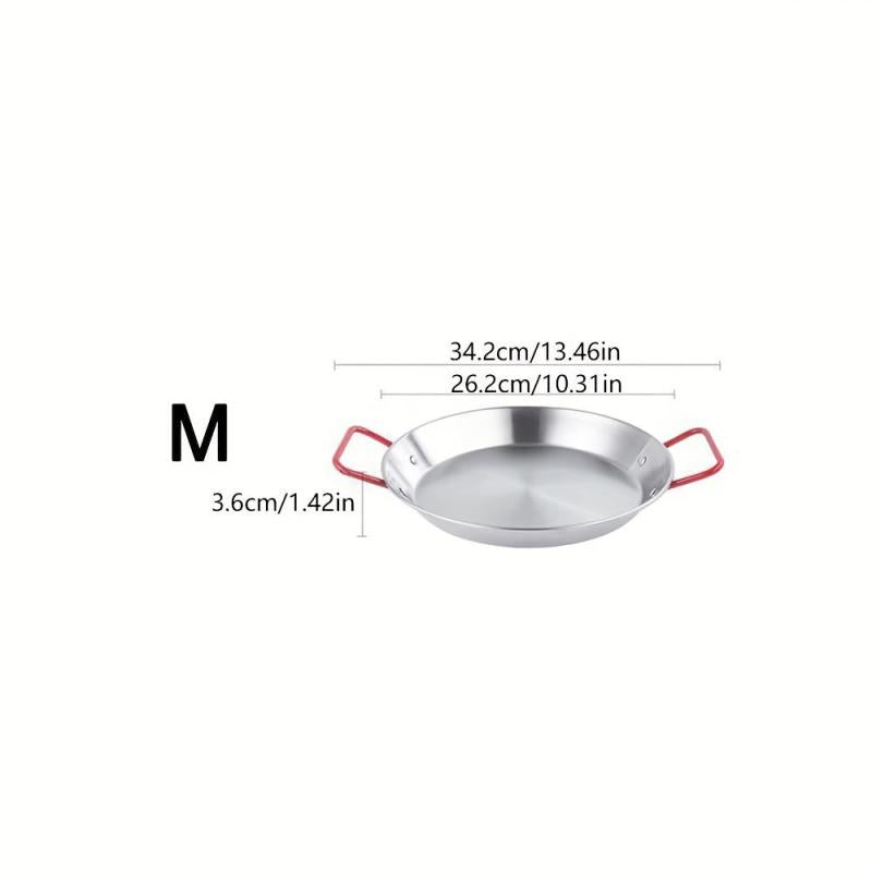 Stainless Steel Seafood Pan for Camping and Outdoor Cooking