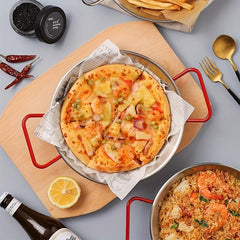 Stainless Steel Seafood Pan for Camping and Outdoor Cooking