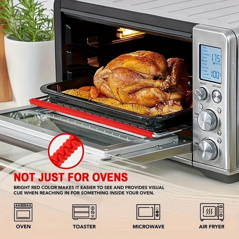 Silicone Oven Rack Protectors Heat Insulation Strip Oven Anti Scald Rack Protect