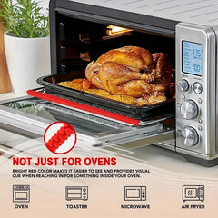 Silicone Oven Rack Protectors Heat Insulation Strip Oven Anti Scald Rack Protect