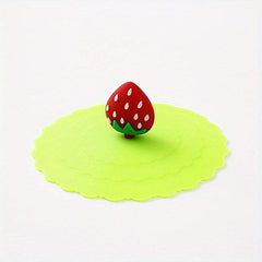 6pcs Silicone Cup Lid Leak-proof And Dust-proof Ceramic Tea Cup Lid