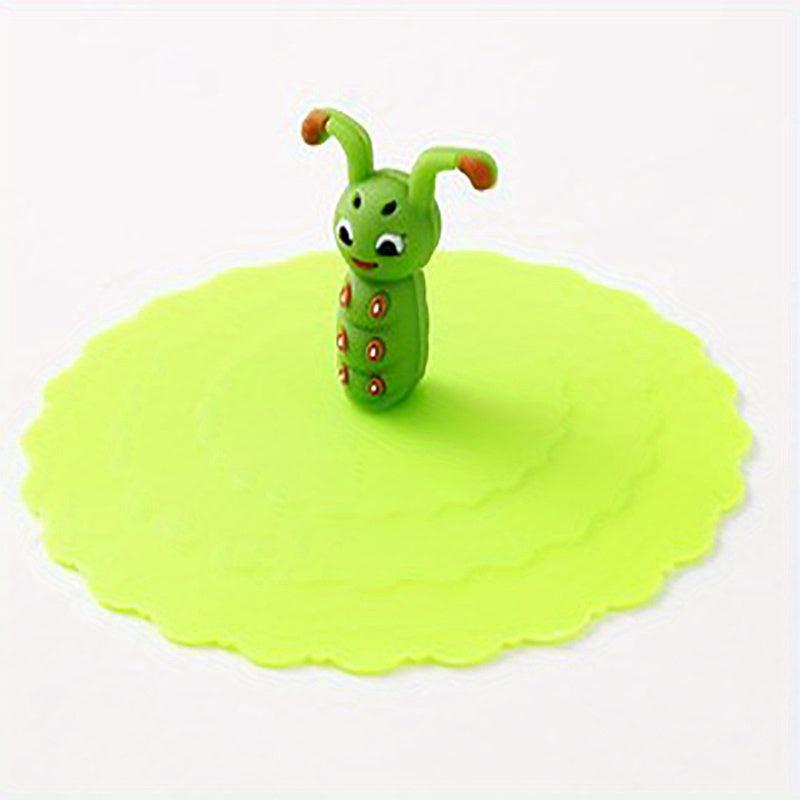 6pcs Silicone Cup Lid Leak-proof And Dust-proof Ceramic Tea Cup Lid