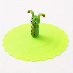 6pcs Silicone Cup Lid Leak-proof And Dust-proof Ceramic Tea Cup Lid