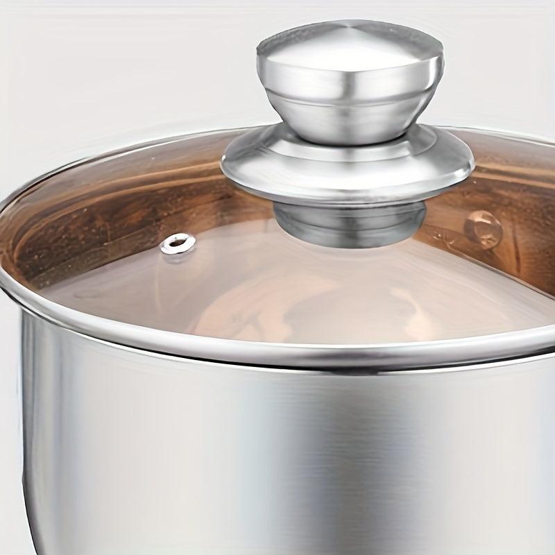 Stainless Steel Milk Pot Nonstick Saucepan Noodle Pot With Lid