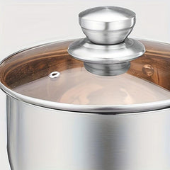 Stainless Steel Milk Pot Nonstick Saucepan Noodle Pot With Lid