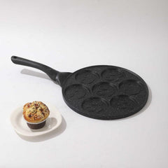 Nonstick 7 Mold Pancake Pan Mini Flat Bottomed Pancake Pan For Cooking