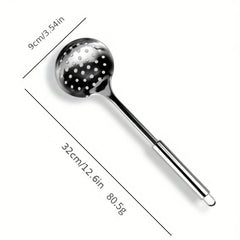 3pcs Colander Strainer Set Stainless Steel Wire Skimmer Kitchen Tool