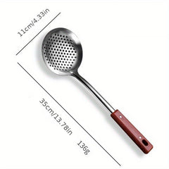 3pcs Colander Strainer Set Stainless Steel Wire Skimmer Kitchen Tool