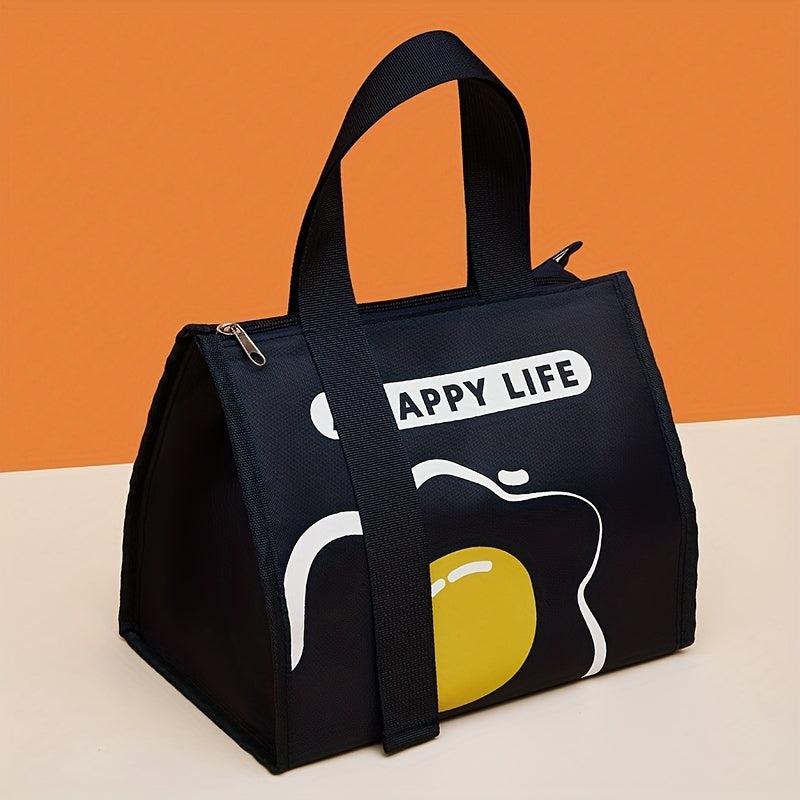 Lunch Box Bag Aluminum Foil Bento Bag Waterproof Thermal Bag Cartoon Design
