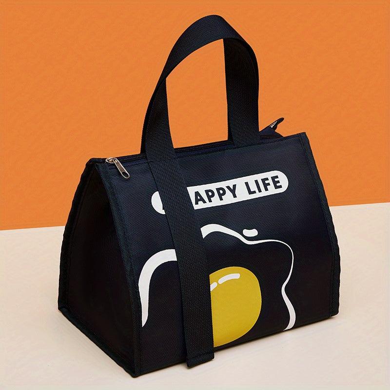 Lunch Box Bag Aluminum Foil Bento Bag Waterproof Thermal Bag Cartoon Design