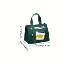 Lunch Box Bag Aluminum Foil Bento Bag Waterproof Thermal Bag Cartoon Design