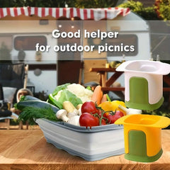 2 in 1 Vegetable Chopper & Slicer Kitchen Gadget