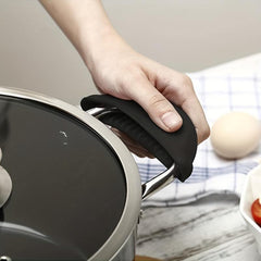 3pcs Pot Grip Sleeve For Cast Iron Skillet Hot Handle Holder Set