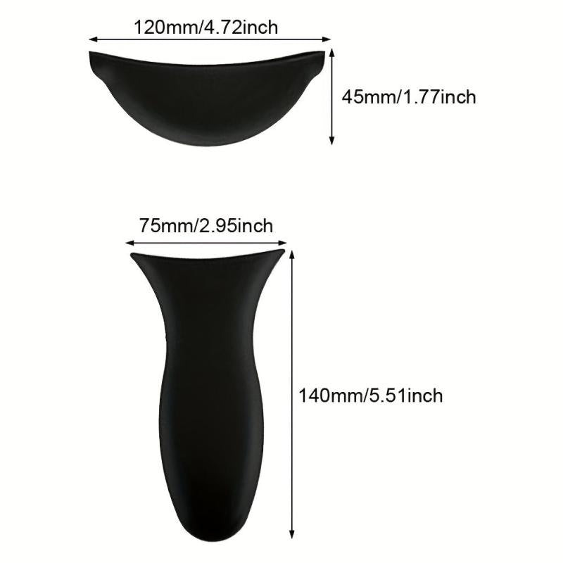 3pcs Pot Grip Sleeve For Cast Iron Skillet Hot Handle Holder Set