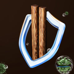 10 Pairs Wooden Chopsticks Solid Wood Non Slip Mildew Proof Dinnerware