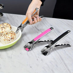 Stainless Steel Hot Dish Gripper Clips: Anti Hot Clip For Bowl Plate