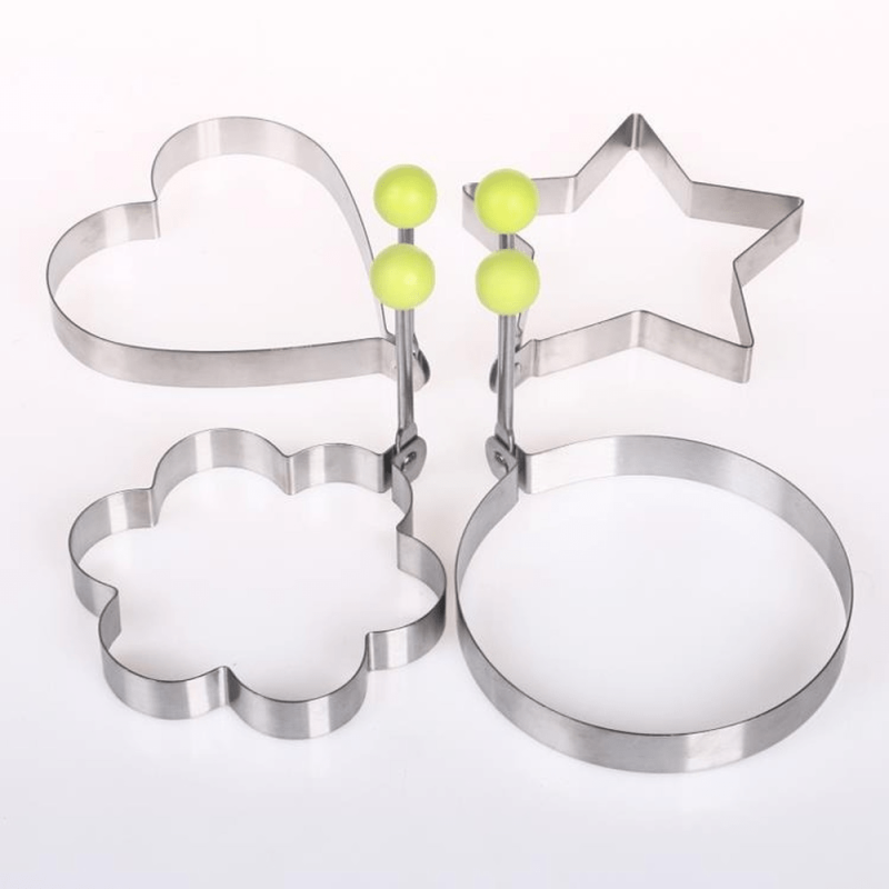 Heart Shaped Omelettes & Poached Eggs Bento Molds