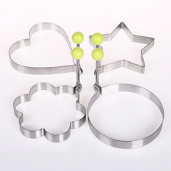 Heart Shaped Omelettes & Poached Eggs Bento Molds
