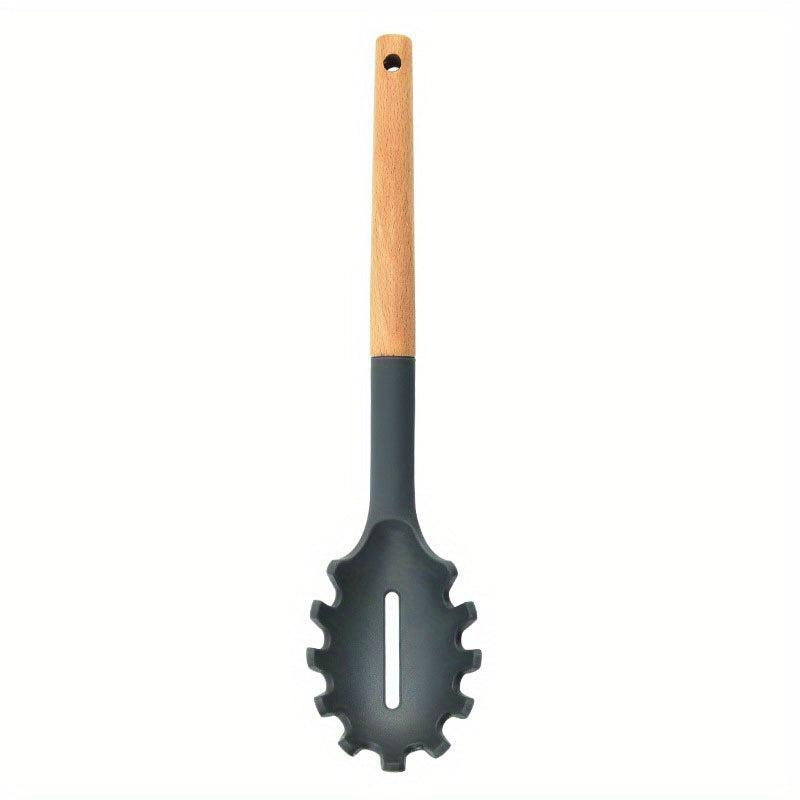 1pc Kitchen Utensil Set - Brush, Ladle, Slotted Turner - Kitchen Gadgets