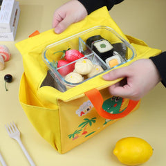 Animal Lunch Box Bag Insulated Thermal School Picnics Milk Bottles