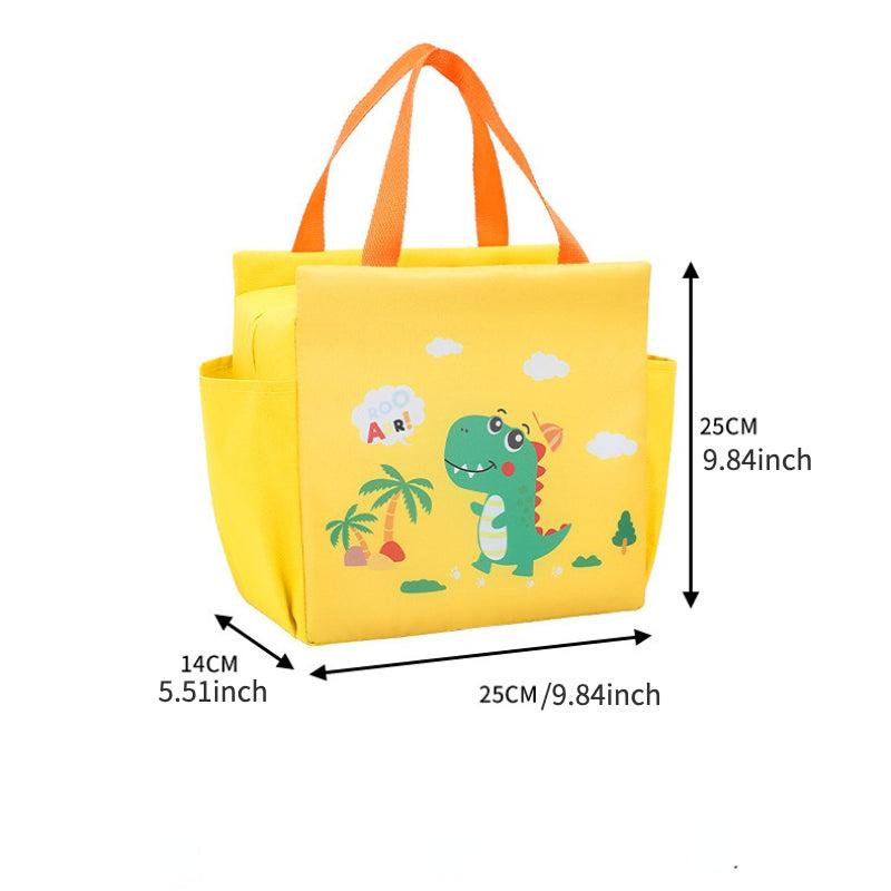 Animal Lunch Box Bag Insulated Thermal School Picnics Milk Bottles