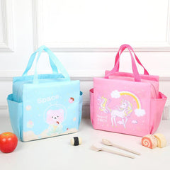 Animal Lunch Box Bag Insulated Thermal School Picnics Milk Bottles