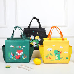 Animal Lunch Box Bag Insulated Thermal School Picnics Milk Bottles