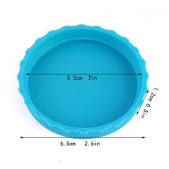 1pc Silicone Can Lid Soda Can Cover Reusable Dust Proof Can Lid