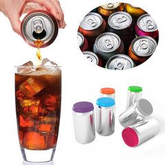 1pc Silicone Can Lid Soda Can Cover Reusable Dust Proof Can Lid