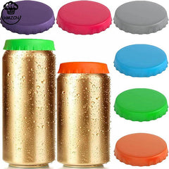 1pc Silicone Can Lid Soda Can Cover Reusable Dust Proof Can Lid