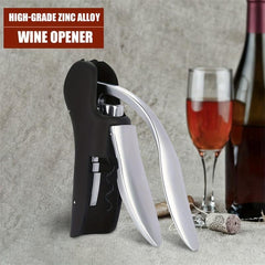 Convenient Wine Bottle Opener Set Foil Cutter Corkscrew Lifter Kit
