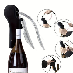 Convenient Wine Bottle Opener Set Foil Cutter Corkscrew Lifter Kit