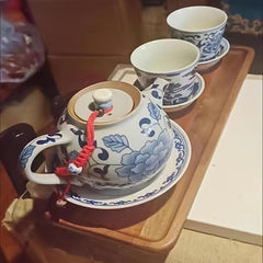 Wood Serving Tray for Food Snacks Drinks Sushi Steak Pizza Desserts Cakes