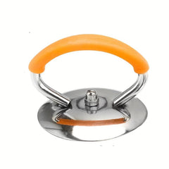 Stainless Steel Pot Lid Handle Silicone Anti Scalding Top Bead