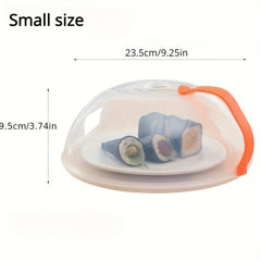 3pcs Microwave Splatter Cover and Utensils Rest Set