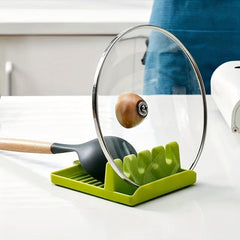 3pcs Microwave Splatter Cover and Utensils Rest Set