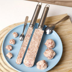 Stainless Steel Meatball Maker - Kitchen Tool for Meatballs, Fish Balls