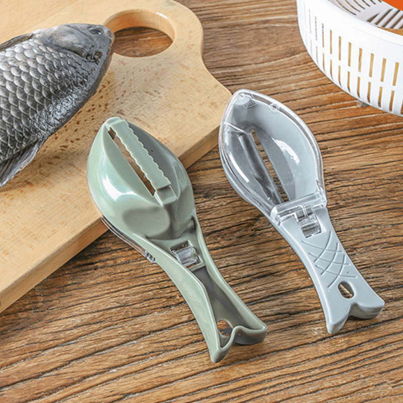 Effortless Fish Scaler Plastic Fish Scale Remover Easy to Wash