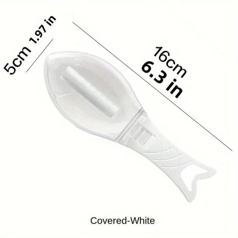 Effortless Fish Scaler Plastic Fish Scale Remover Easy to Wash